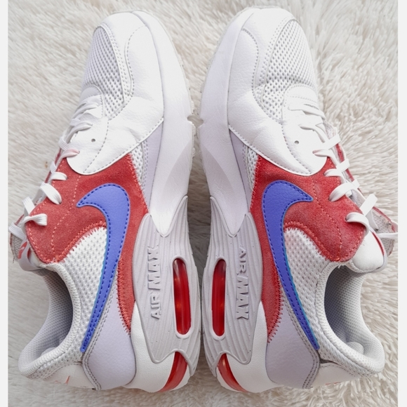 Nike Shoes - women's Nike Air Max size 10 Nike Air Max Excee red blue white purple